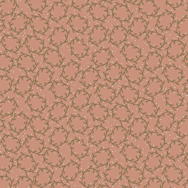 Down Tinsel Lane - 3218-22 - Wreath - Pink