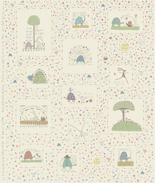 Slow and Steady - DV7420 - Panel - Cream