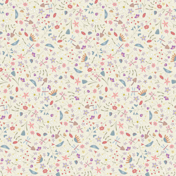 Slow and Steady - DV7422 - Garden Toss - Cream