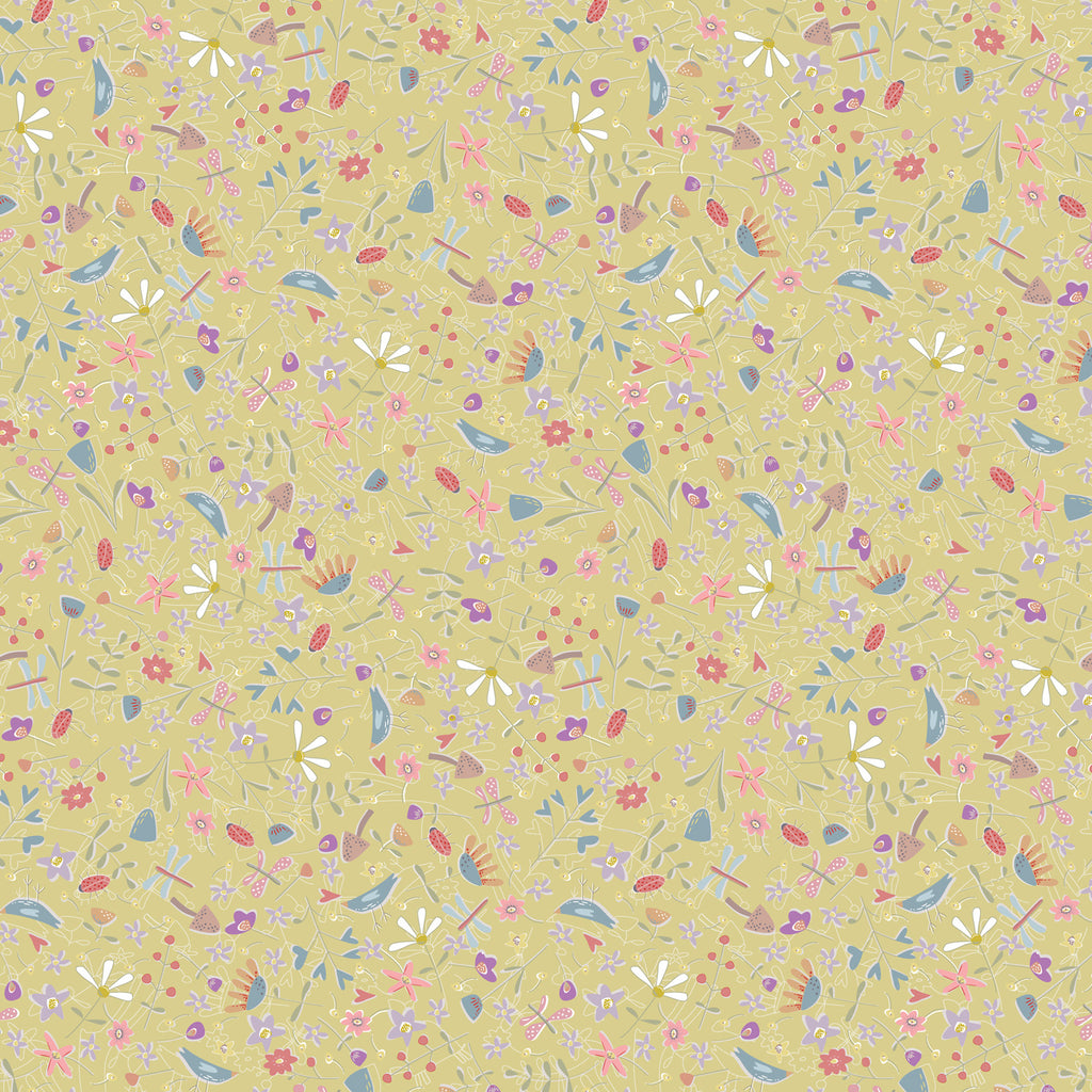 Slow and Steady - DV7423 - Garden Toss - Yellow