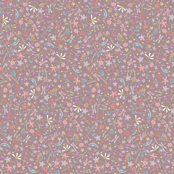 Slow and Steady - DV7424 - Garden Toss - Purple