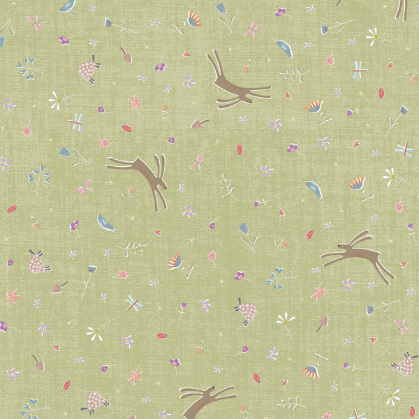 Slow and Steady - DV7427 - Rabbit Toss - Green