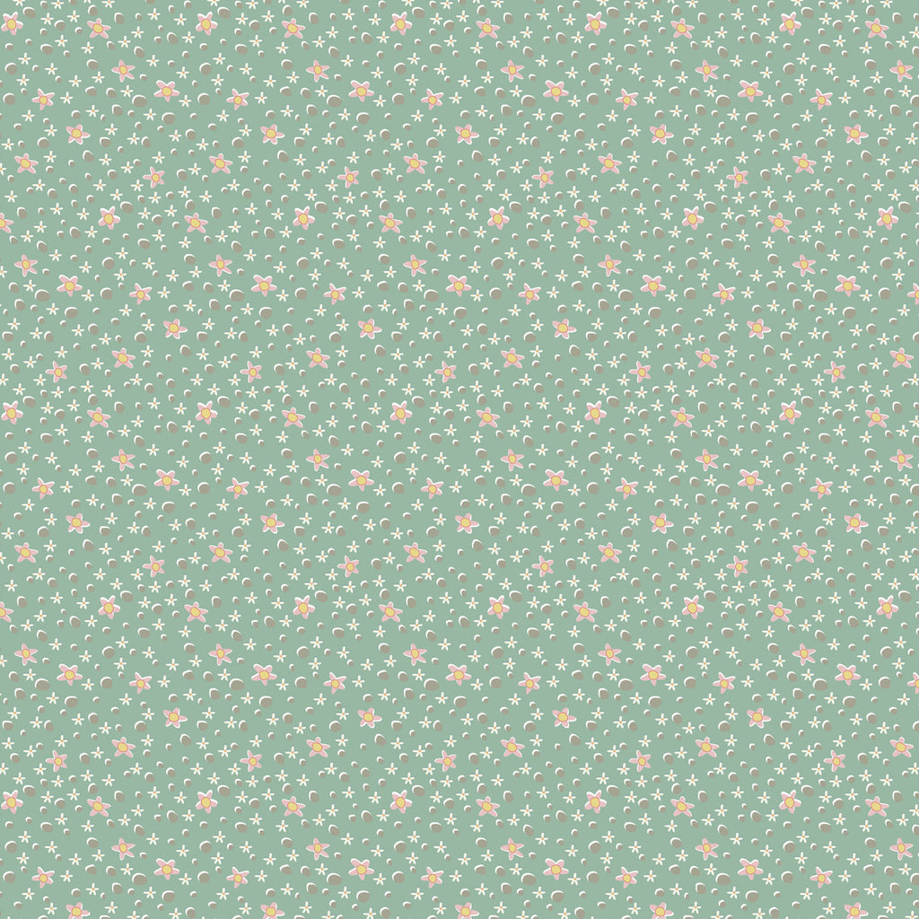 Slow and Steady - DV7429 - Daisy Spot - Blue