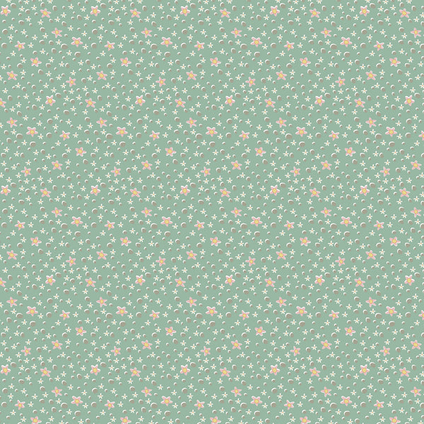 Slow and Steady - DV7429 - Daisy Spot - Blue