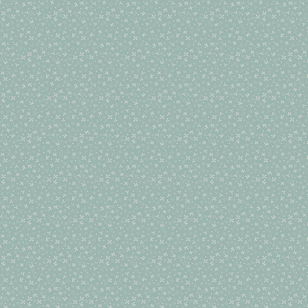 Slow and Steady - DV7435 - Floating Petals - Blue