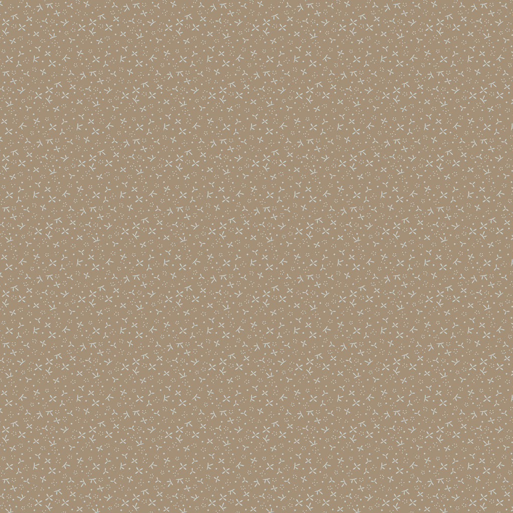 Slow and Steady - DV7436 - Floating Petals - Brown