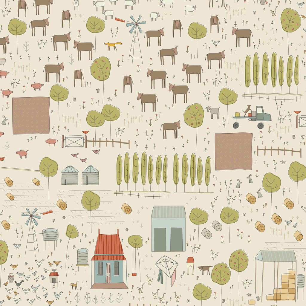 Appleby Farm - DV7730 - Farm Scene - Cream
