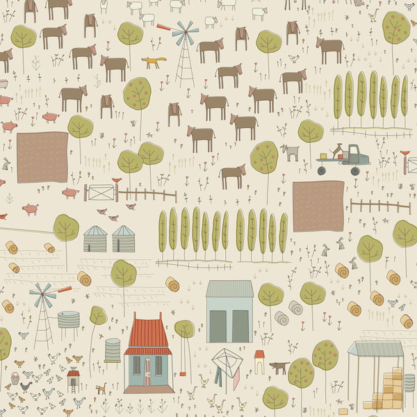 Appleby Farm - DV7730 - Farm Scene - Cream