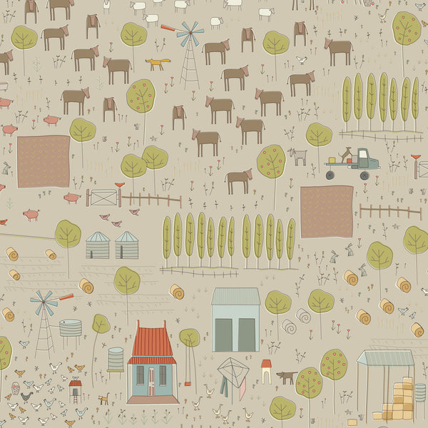 Appleby Farm - DV7731 - Farm Scene - Brown