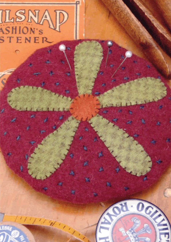 Lazy Daisy Pincushion