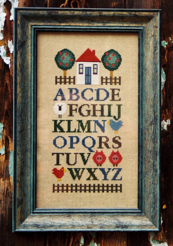 Farmhouse Sampler Cross Stitch