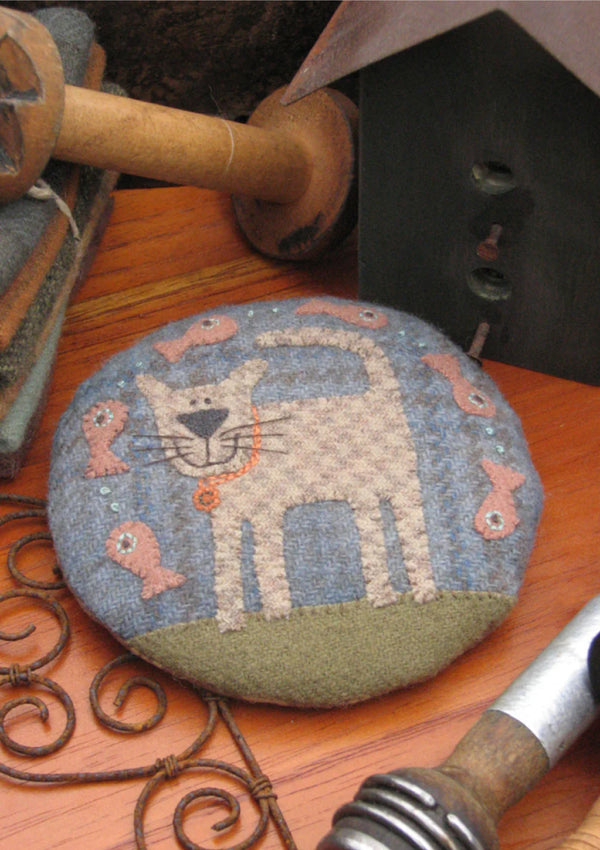 Claude the Cat Pincushion