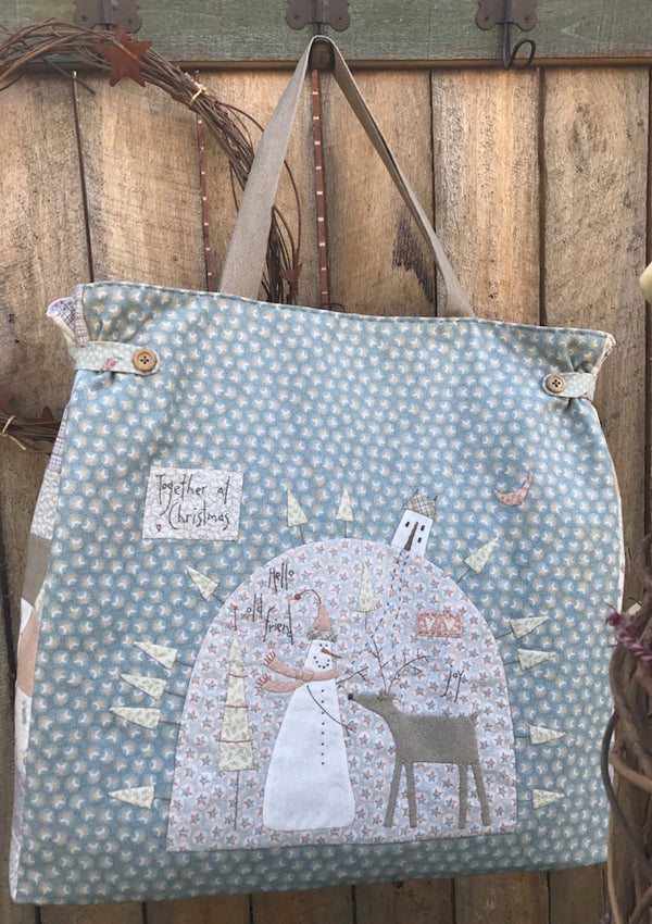 Together At Christmas Carpet Bag