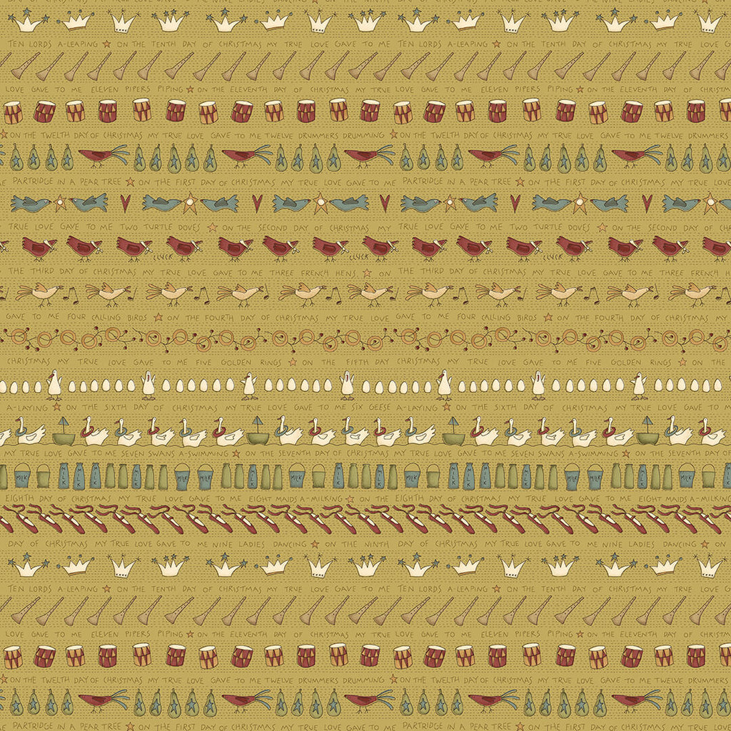 On The 12th Day - 2488-66 Green Song Design