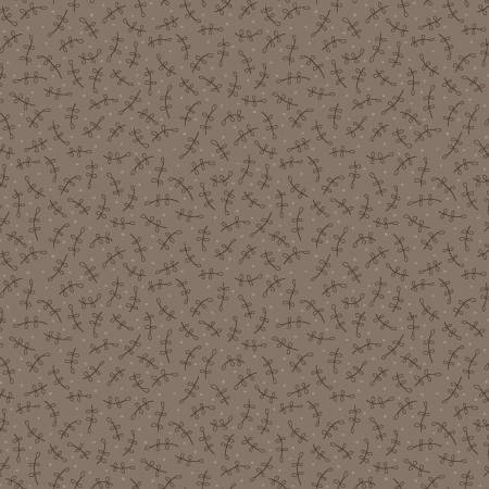 O Christmas Tree - 2822-38 - Brown Leaf