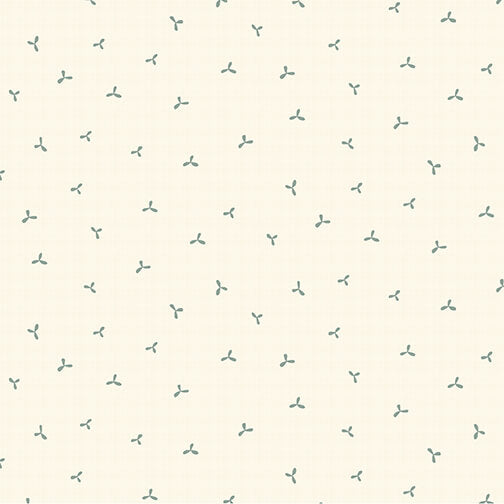 Market Garden - 2898-44 - Tossed Sprig - Cream