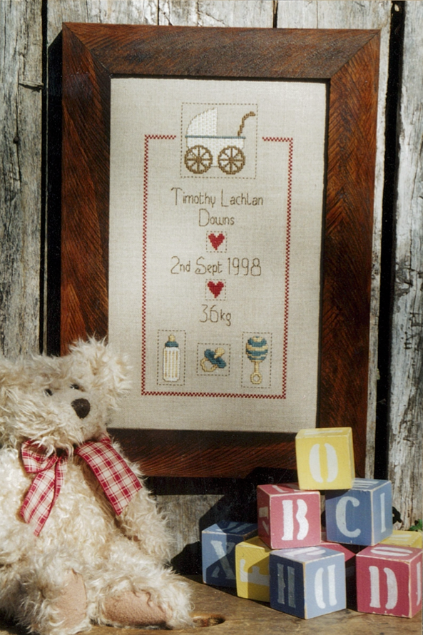 Birth Sampler Cross Stitch