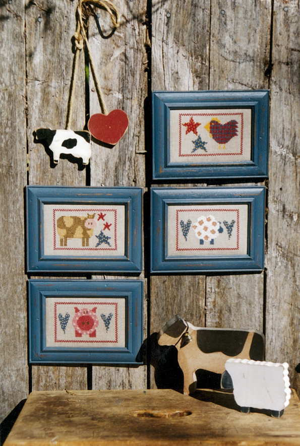 Farmyard Friends Cross Stitch