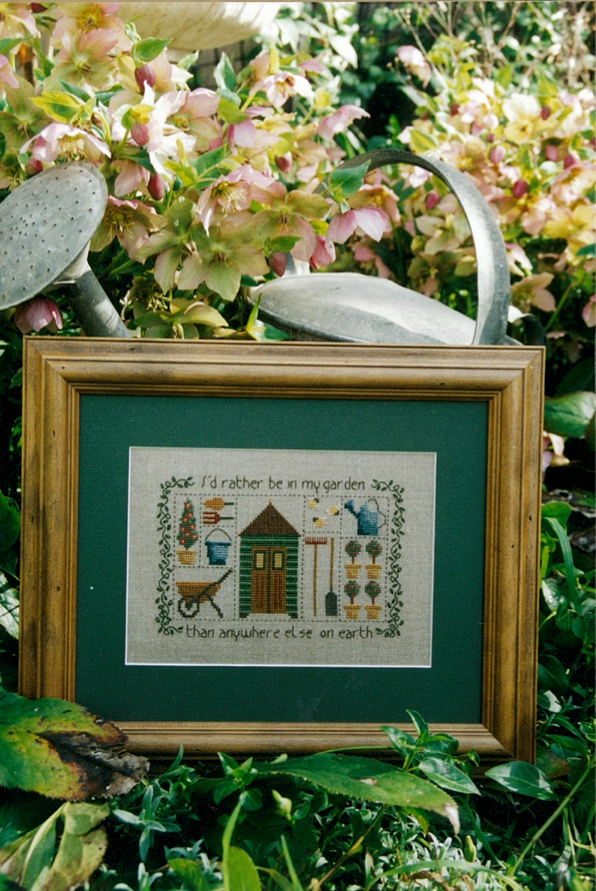 The Potting Shed Cross Stitch