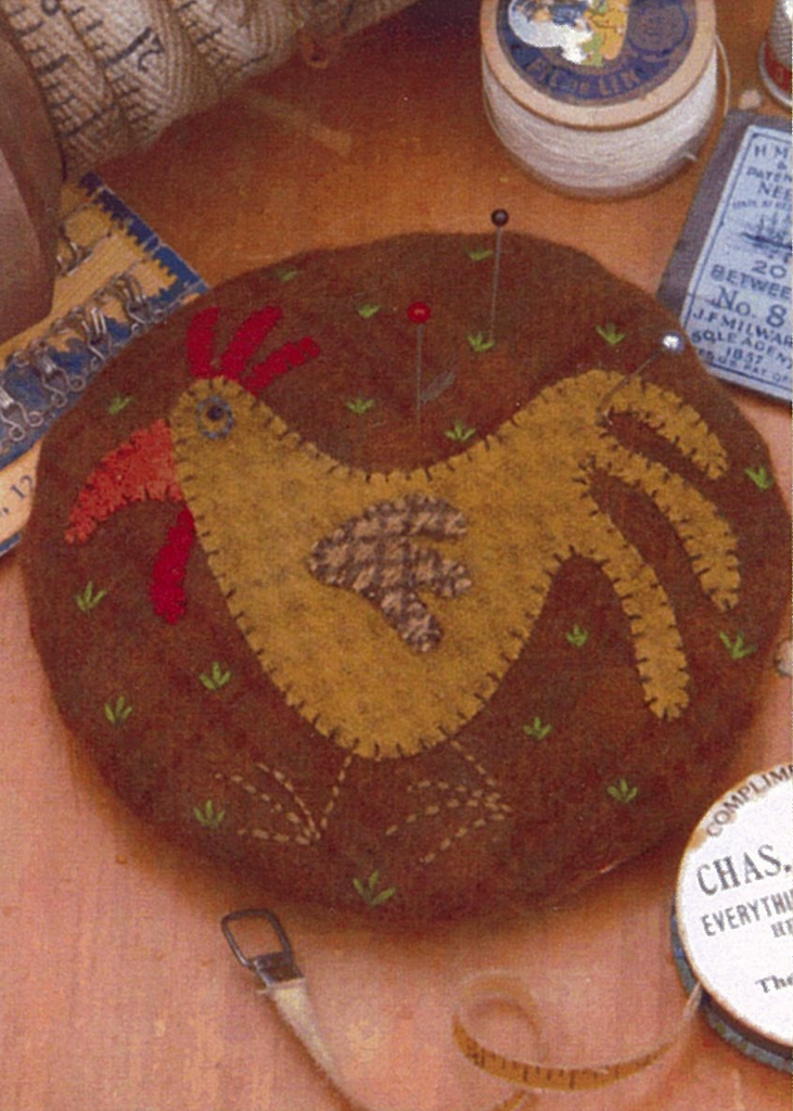 Chickadee Pincushion