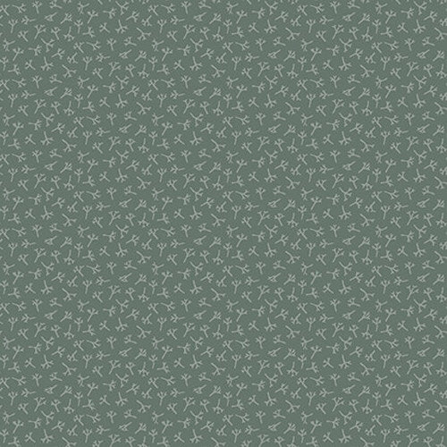 Tealicious - Q2413-77_DKBLUE - Tea Leaf Texture