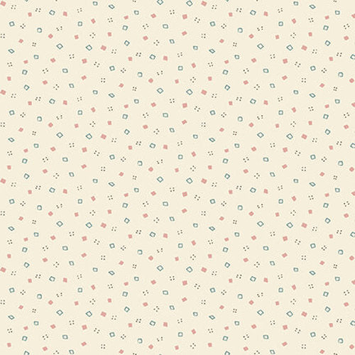 Tealicious - Q2415-33_CREAM - Mini Spots And Squares