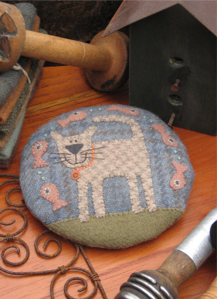 Claude the Cat Pincushion