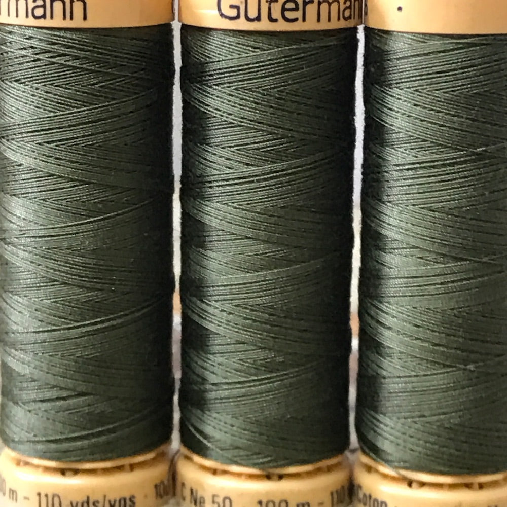 Gutermann - 424 - Olive Cotton Thread