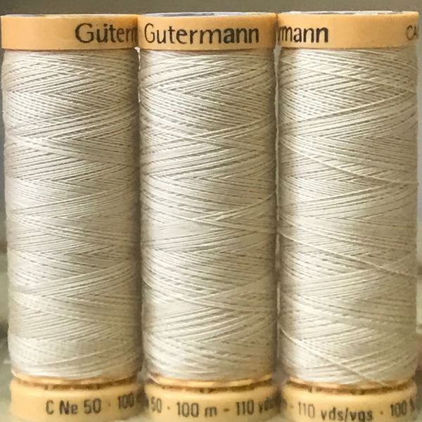 Gutermann - 928 - Dark Cream Cotton Thread