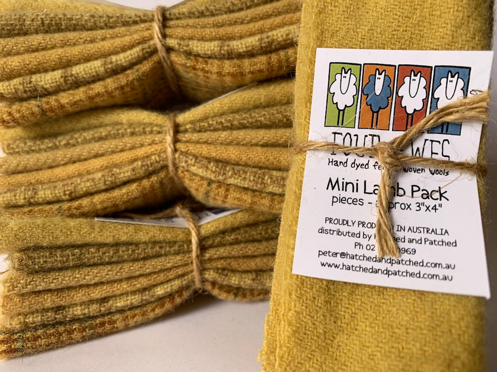 Woven Wool - Buttercup Mini Lamb Pack