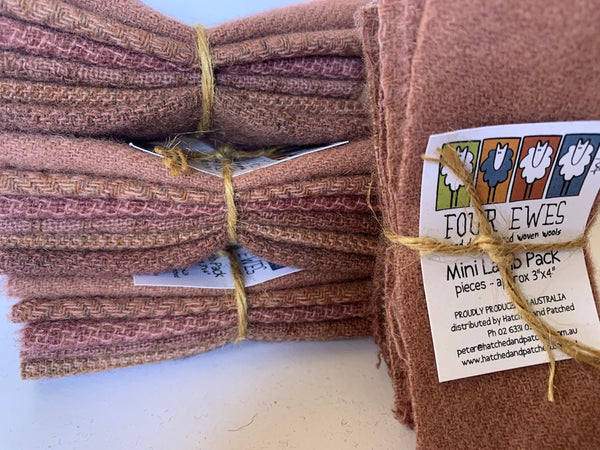Woven Wool - Mushroom Mini Lamb Pack
