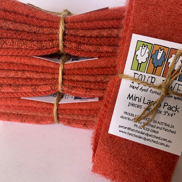 Woven Wool - Strawberry Fields Mini Lamb Pack