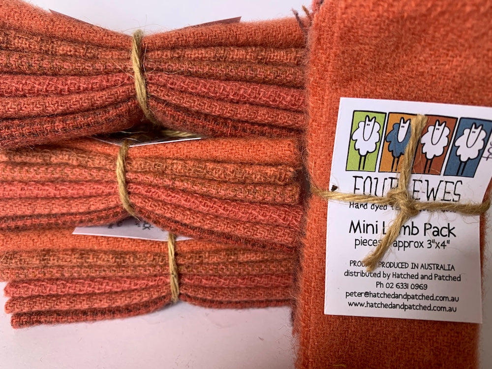 Woven Wool - Watermelon Mini Lamb Pack