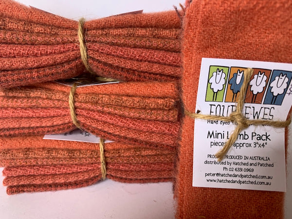 Woven Wool - Watermelon Mini Lamb Pack