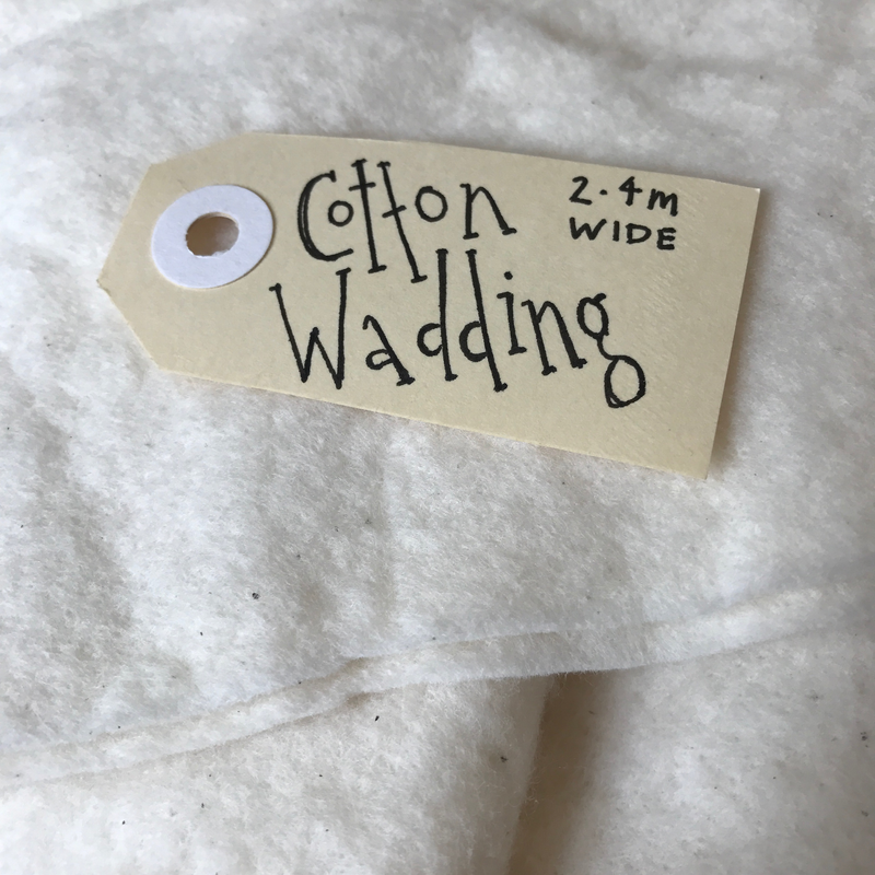 Wadding and Interfacing – Hatched and Patched